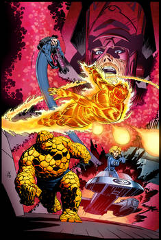 Fantastic Four - Art by Lee Weeks - Marvel Comics