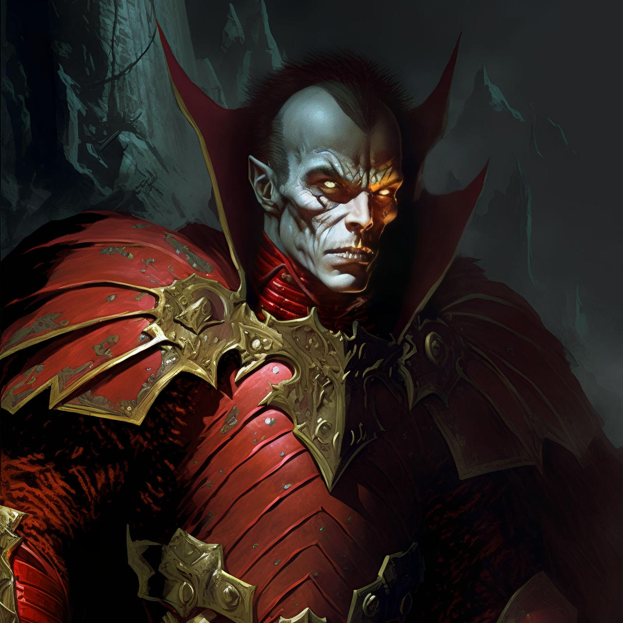 The Majestic Blood Dragon Vampire Lord by JosedaBc on DeviantArt