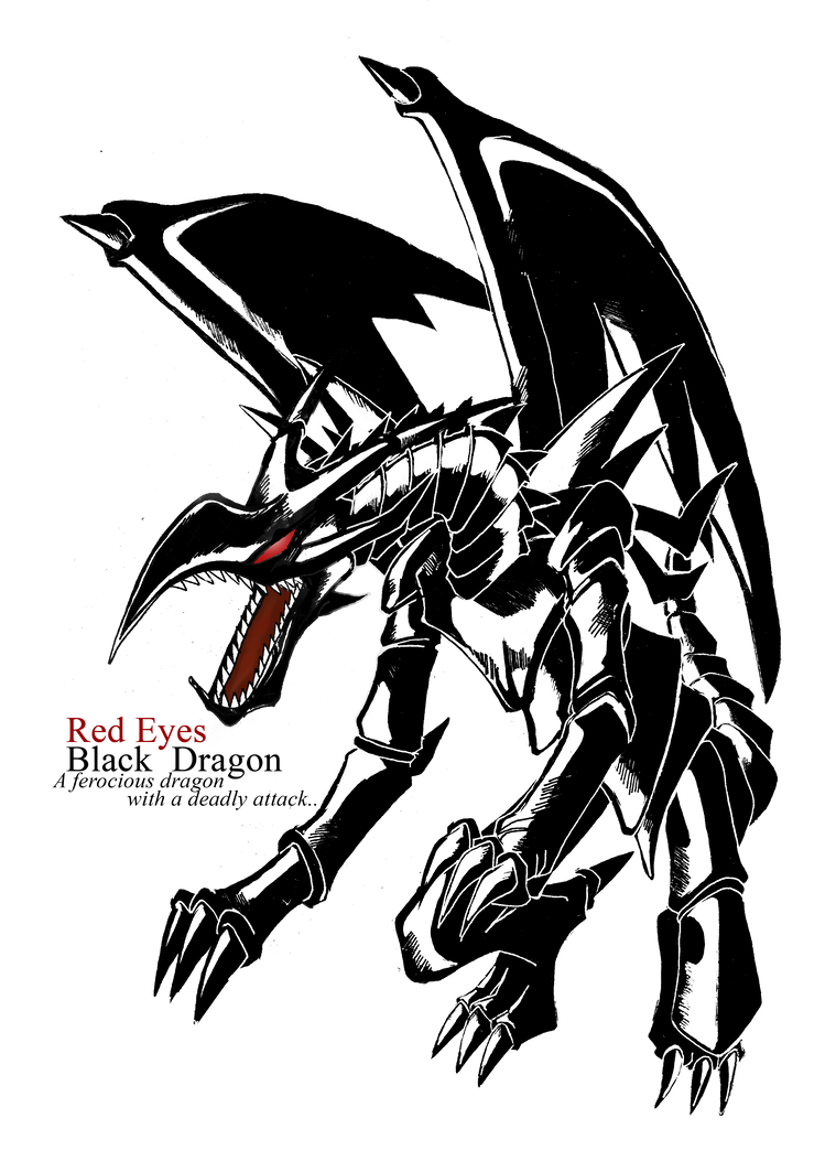 Red Eyes B Dragon by MARTVELOUS on DeviantArt