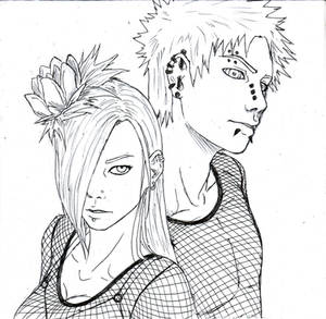 Pein and Konan