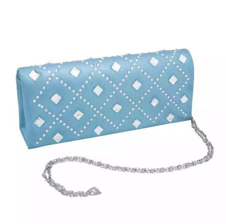 Blue clutch by acsentialsindia