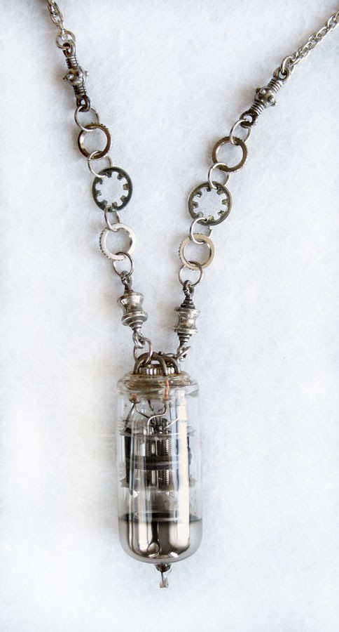 Steampunk + cyberpunk Jewelry