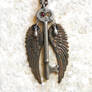 Steampunk Winged Skeleton Key