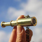 Tiny Telescope Steam Jewelry