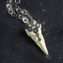 Cyber STeampunk Raven skull
