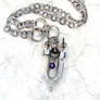 Cyber Glass Tube Necklace