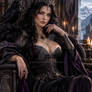 Beautiful Mistress Of The Ravens