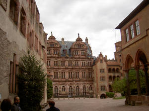 Courtyard at Heidelberg Castle