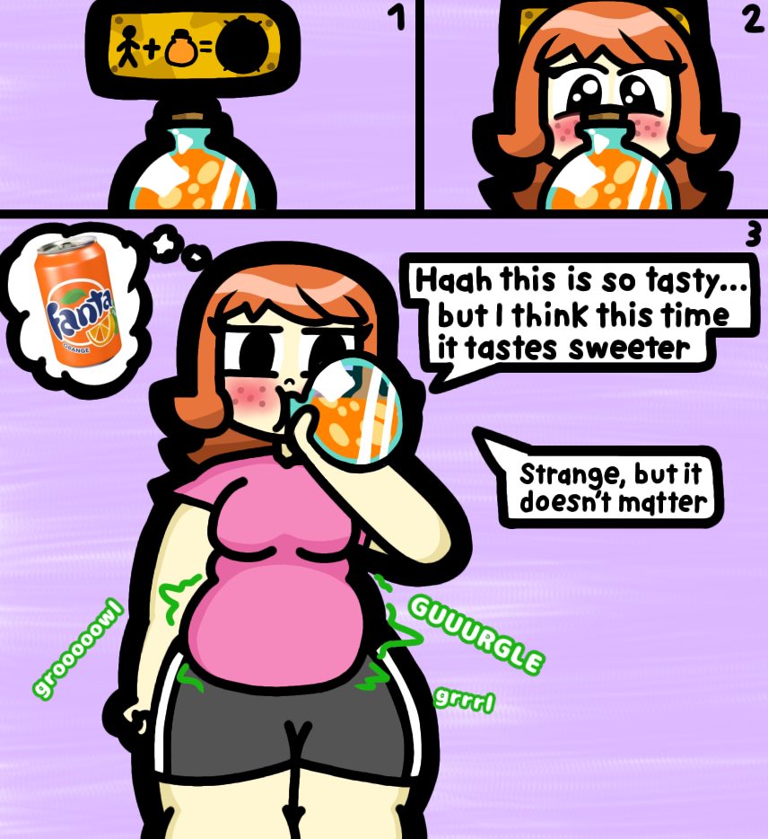 Body Inflation Inflation Potion Inflation potion 1/3 by Danirun on DeviantArt