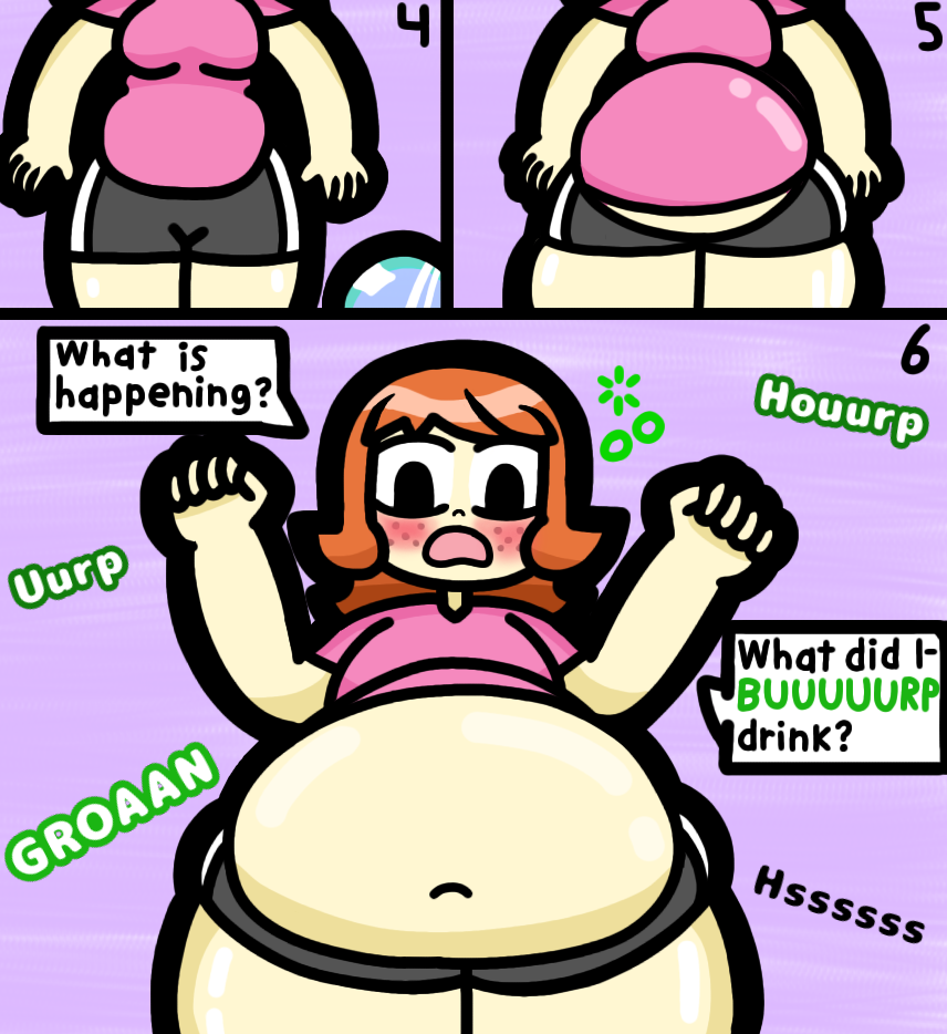 Body Inflation Inflation Potion Inflation potion 2/3 by Danirun on DeviantArt