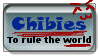 Chibi World Domination Stamp