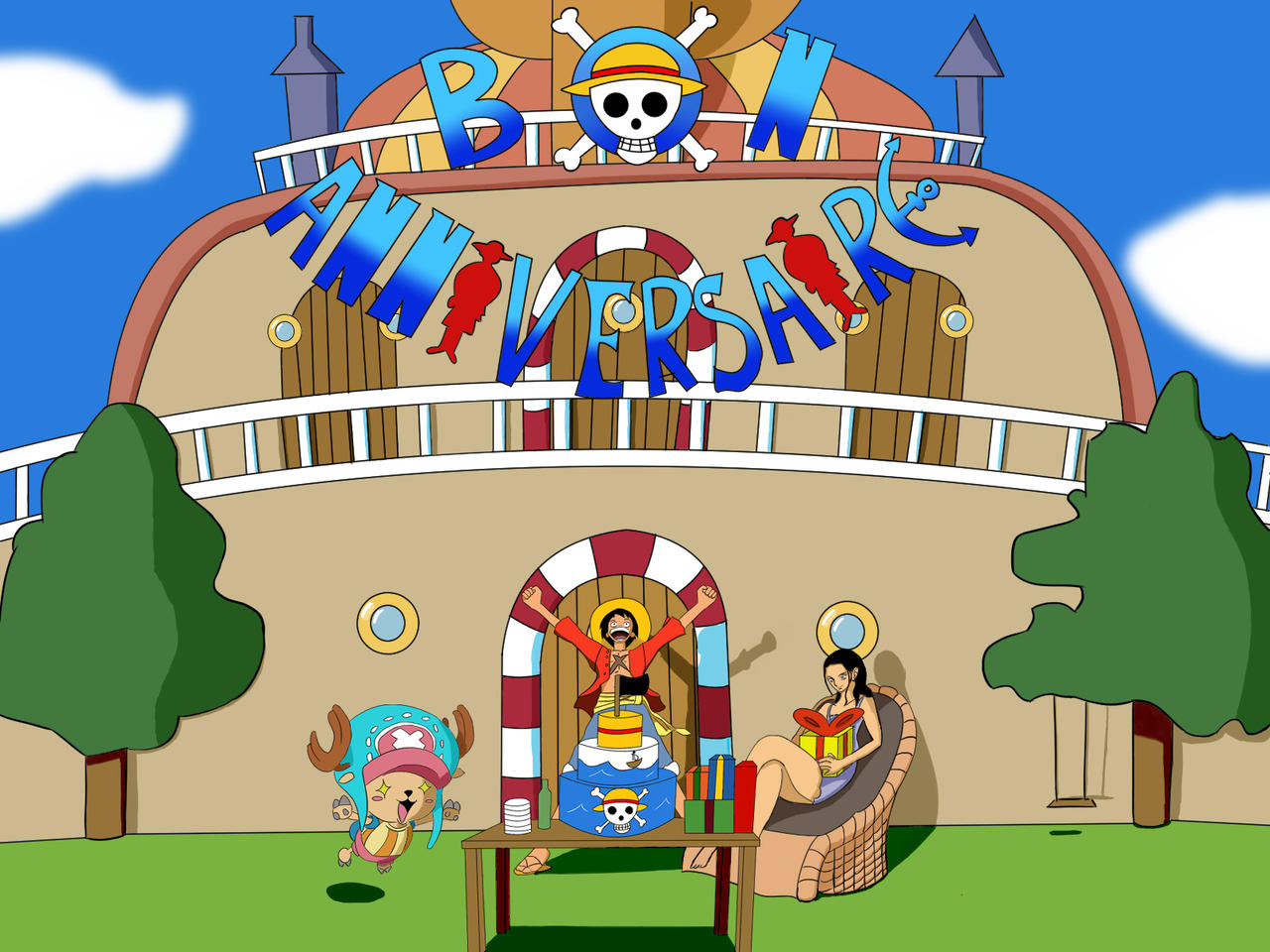 Carte D Anniversaire One Piece By Trunks97 On Deviantart Carte D Anniversaire One Piece By Trunks97 On Deviantart