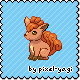 Vulpix stamp