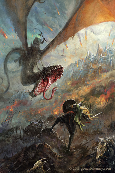Between the Nazgul and his prey