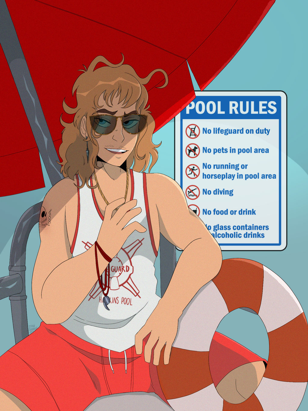 Lifeguard Meg Deviantart Lifeguard on Duty by stargurren on DeviantArt