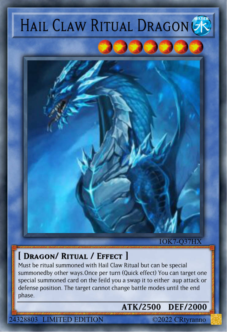 Ritual Dimension Dragon monster by CRtyranno on DeviantArt