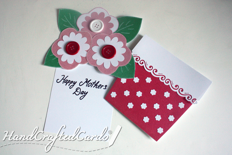 Red Flower Pot (Inside) - Mother's Day Card