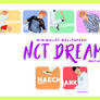 NCT DREAM:  MINIMALIST DESKTOP WALLPAPERS.