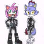 Amy and Blaze: Fetish Pair