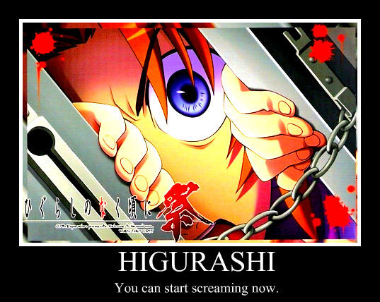 Higurashi Motivational Poster