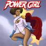 New  Power Girl, classic costume!