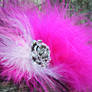 Pink Feather clip