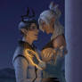 Nyia and Dhraden