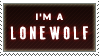 I'm a lonewolf