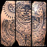 Maori/polynesian style half sleeve