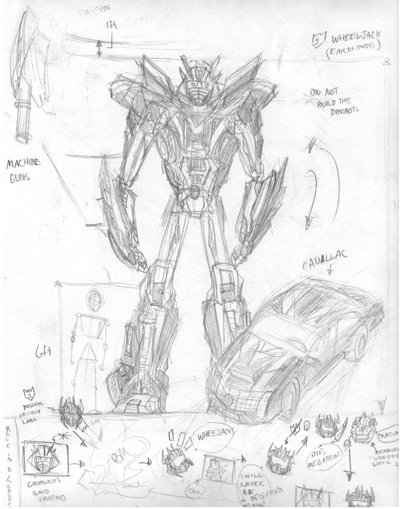 Wheeljack: Movie Concept