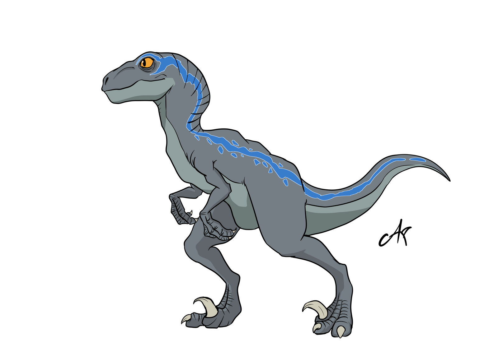Jurassic World Raptor PNG