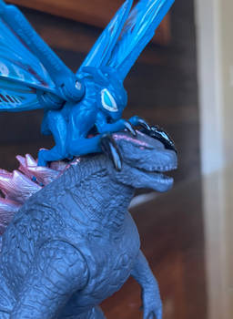 Godzilla and Mothra