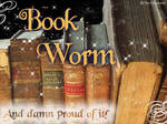 Book Worm Wallpaper