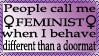 Feminist stamp by The-Fairywitch