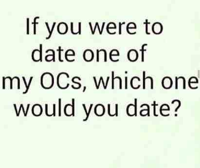 Who would you? XD