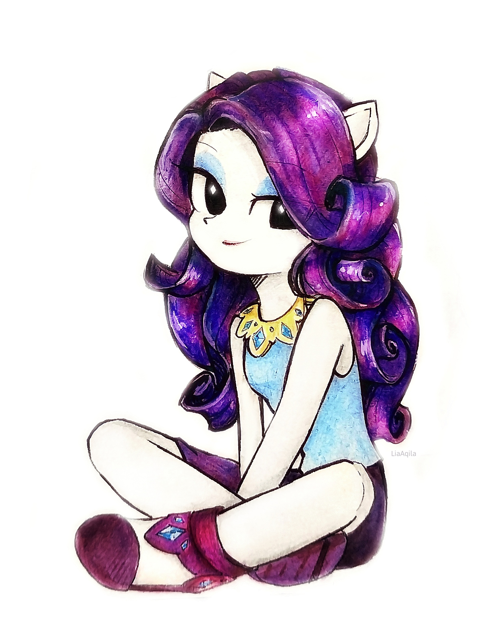 Chibi Rarity by LiaAqila on DeviantArt
