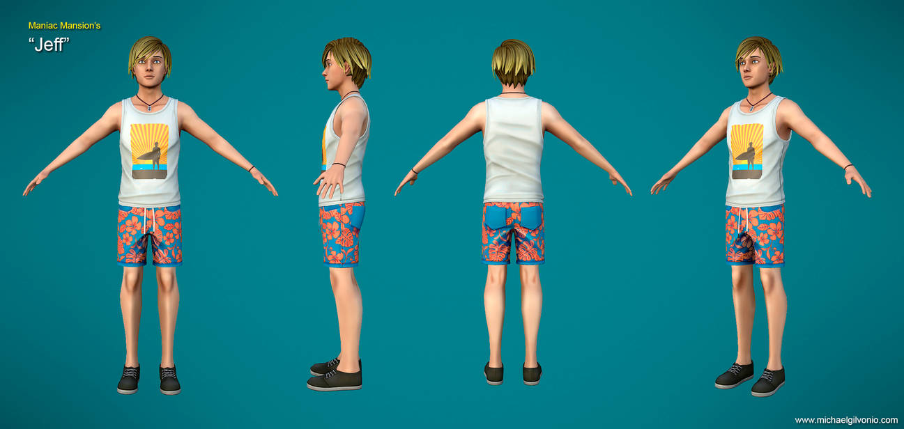 Jeff Render by MichaelGilvonio on DeviantArt