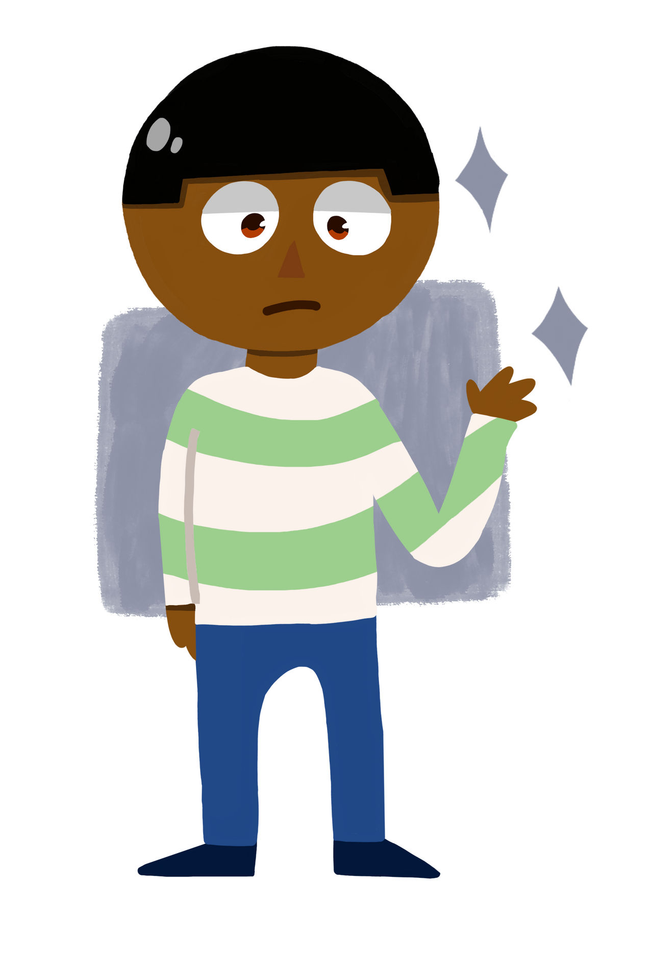 First Procreate doodle! by SuperGalaxyPeanut on DeviantArt