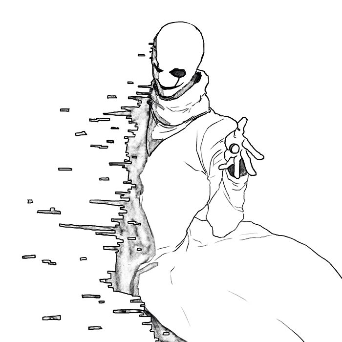 Pre Core Gaster Undertale Gaster by NotRayquaza on DeviantArt