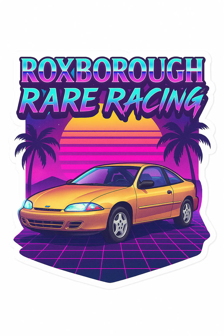 ROXBOROUGH RARE RACING - SUNSET CAVALIER EDITION by MrRareInc on DeviantArt