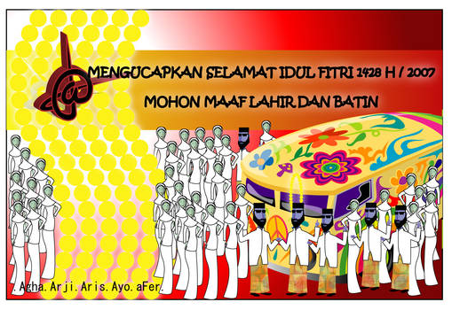 Lebaran Postcard01