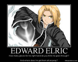 Edward Elric Demotivational Poster