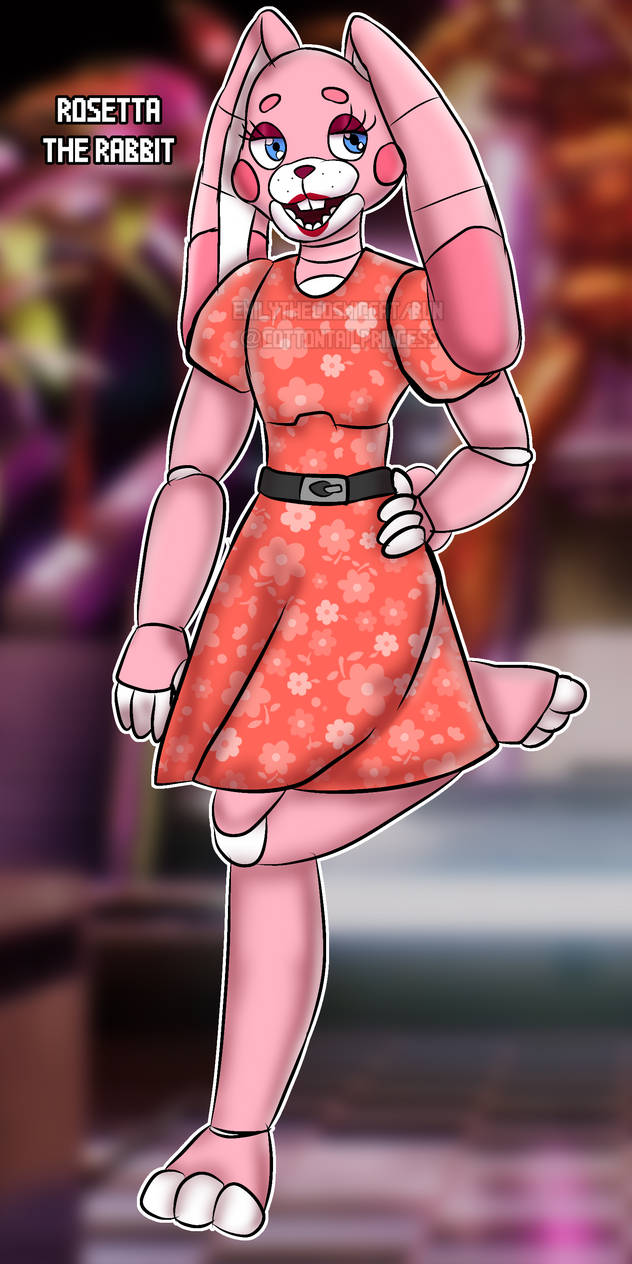 Rosetta Rabbit Rosetta The Rabbit - FNAF by EmilyTheCosmicCat on DeviantArt