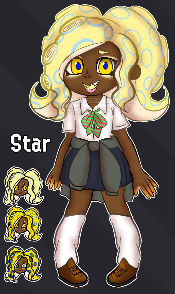 Star The Octoling! by EmilyTheCosmicCat on DeviantArt