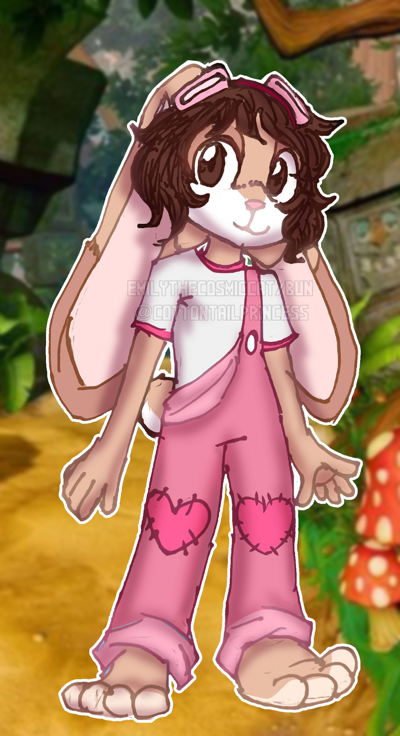 Crash Bandicoot OC: Penelope Bunny by EmilyTheCosmicCat on DeviantArt