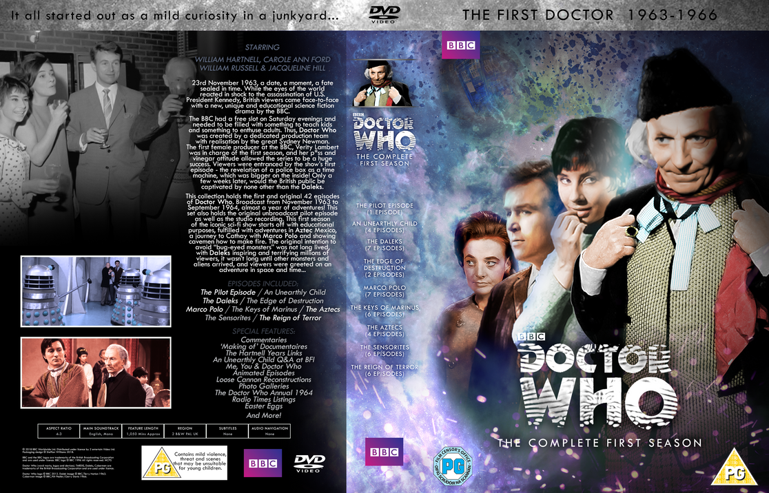 Doctor Who: The Complete First Season DVD Box Set by SteffWilliams-DW ...
