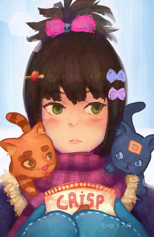 Kawaii girl by EveVon Kawaii girl by EveVon