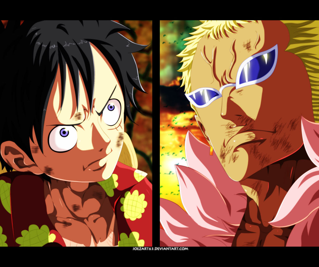 Luffy Vs Doflamingo One Piece 781 By Joezart63 On Deviantart Luffy Vs Doflamingo One Piece 781 By Joezart63 On Deviantart