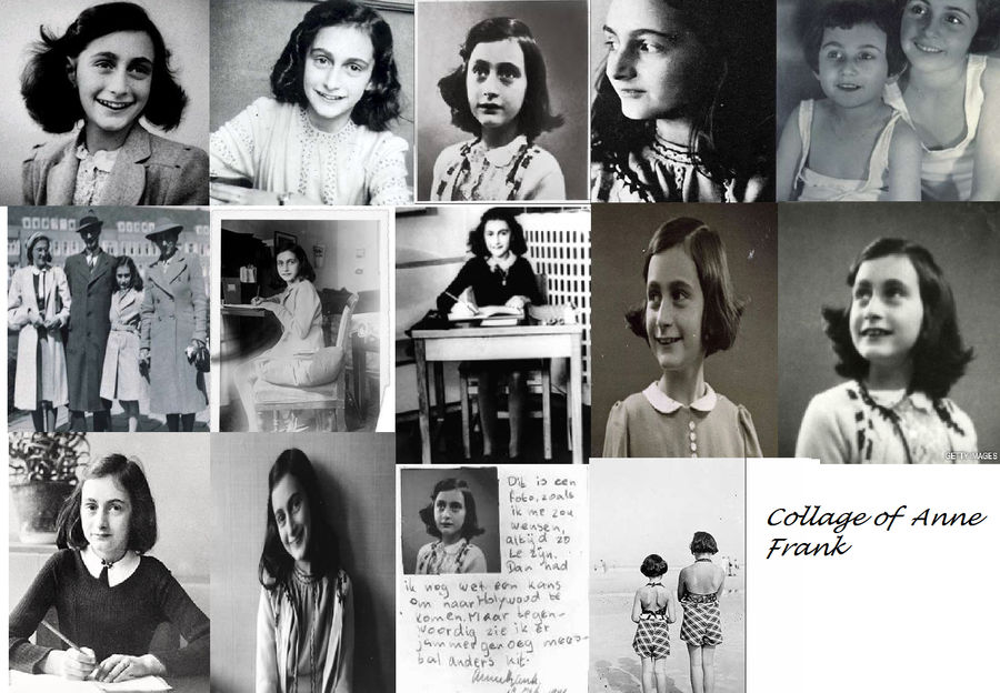 Anne Frank Collage by HellGirlTsubasaFan on DeviantArt