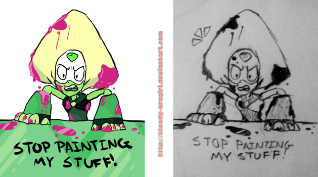 Splatoon X Steven Universe joke